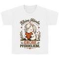 Kleine Hände. Große Pferdeliebe - Kinder T-Shirt