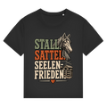 Stall. Sattel. Seelenfrieden - Damen T-Shirt
