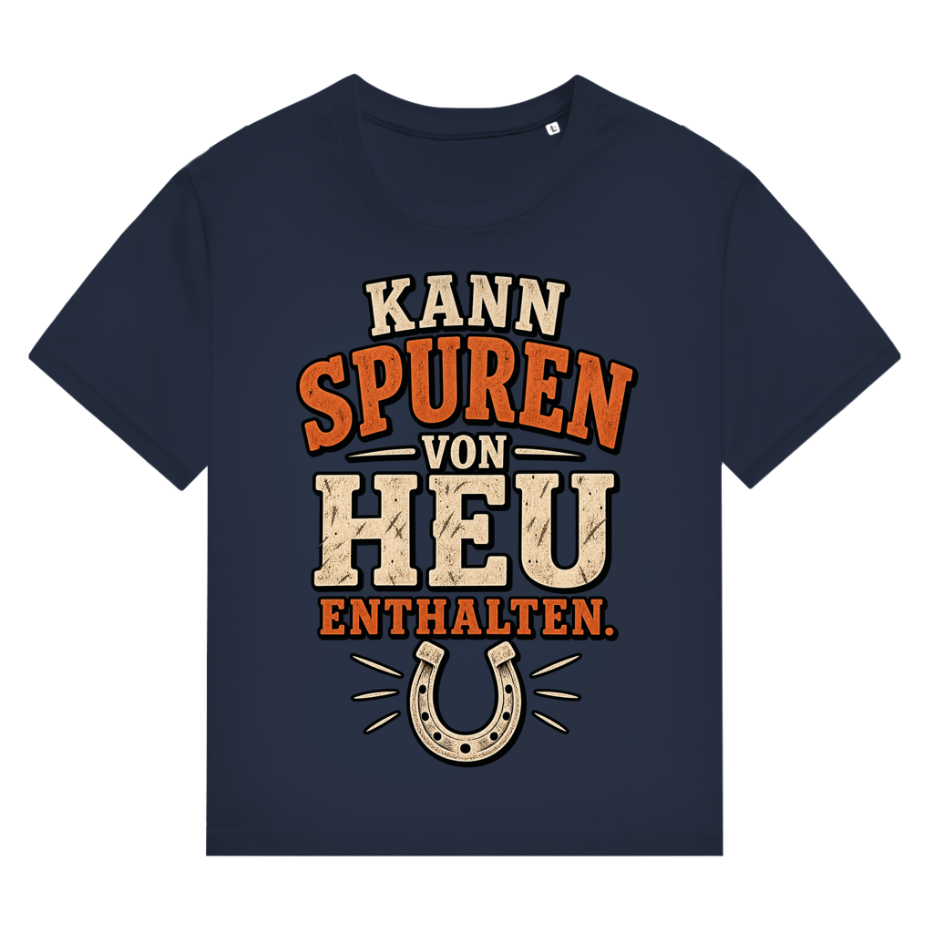 Kann Spuren von Heu enthalten - Damen T-Shirt
