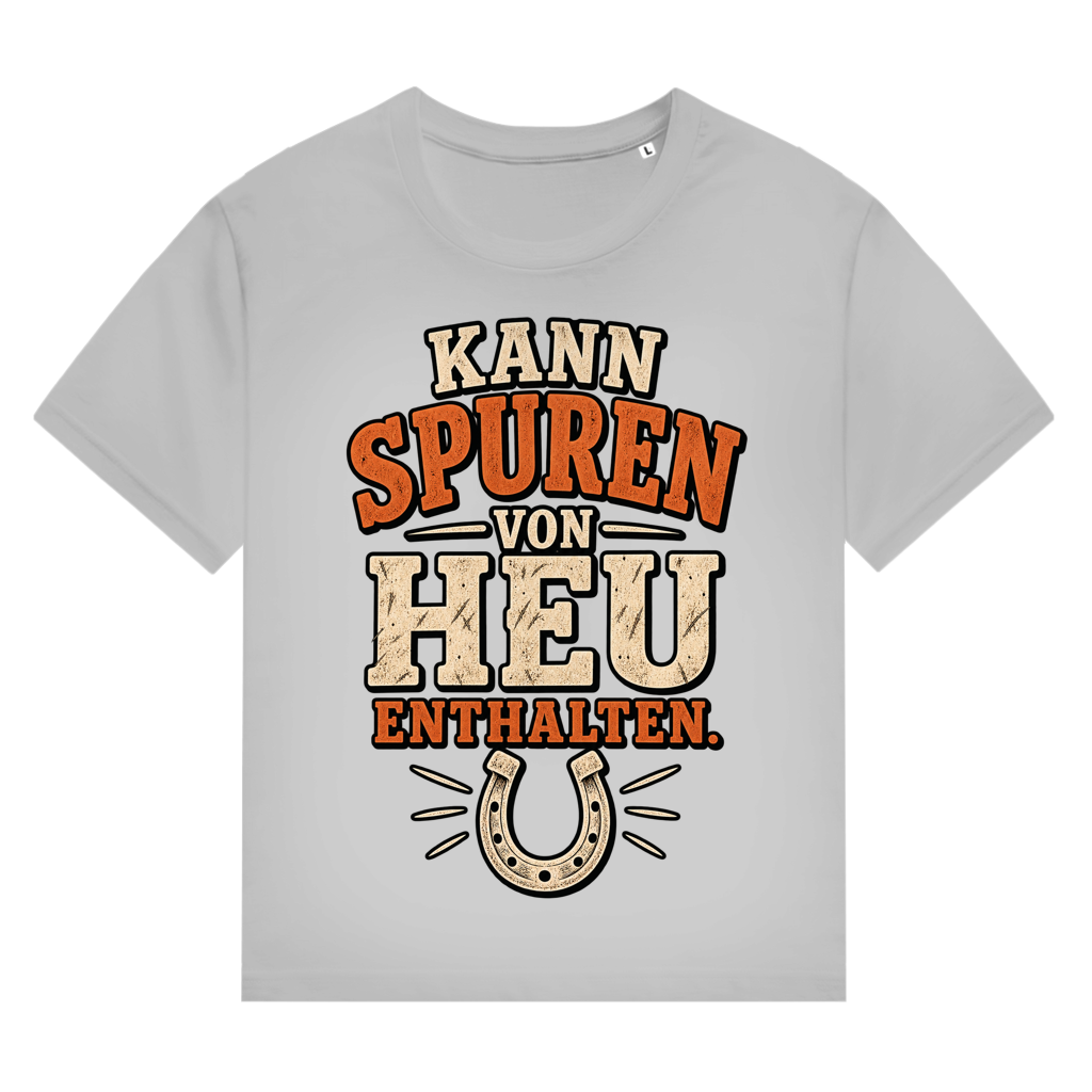 Kann Spuren von Heu enthalten - Damen T-Shirt