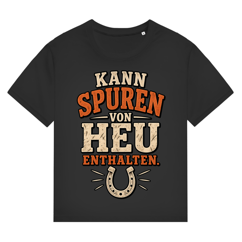 Kann Spuren von Heu enthalten - Damen T-Shirt