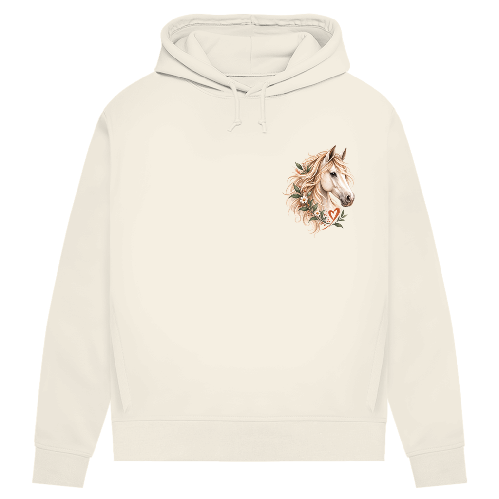 Pferdemensch aus tiefstem Herzen - Damen Premium Bio Hoodie