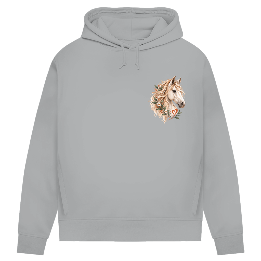 Pferdemensch aus tiefstem Herzen - Damen Premium Bio Hoodie