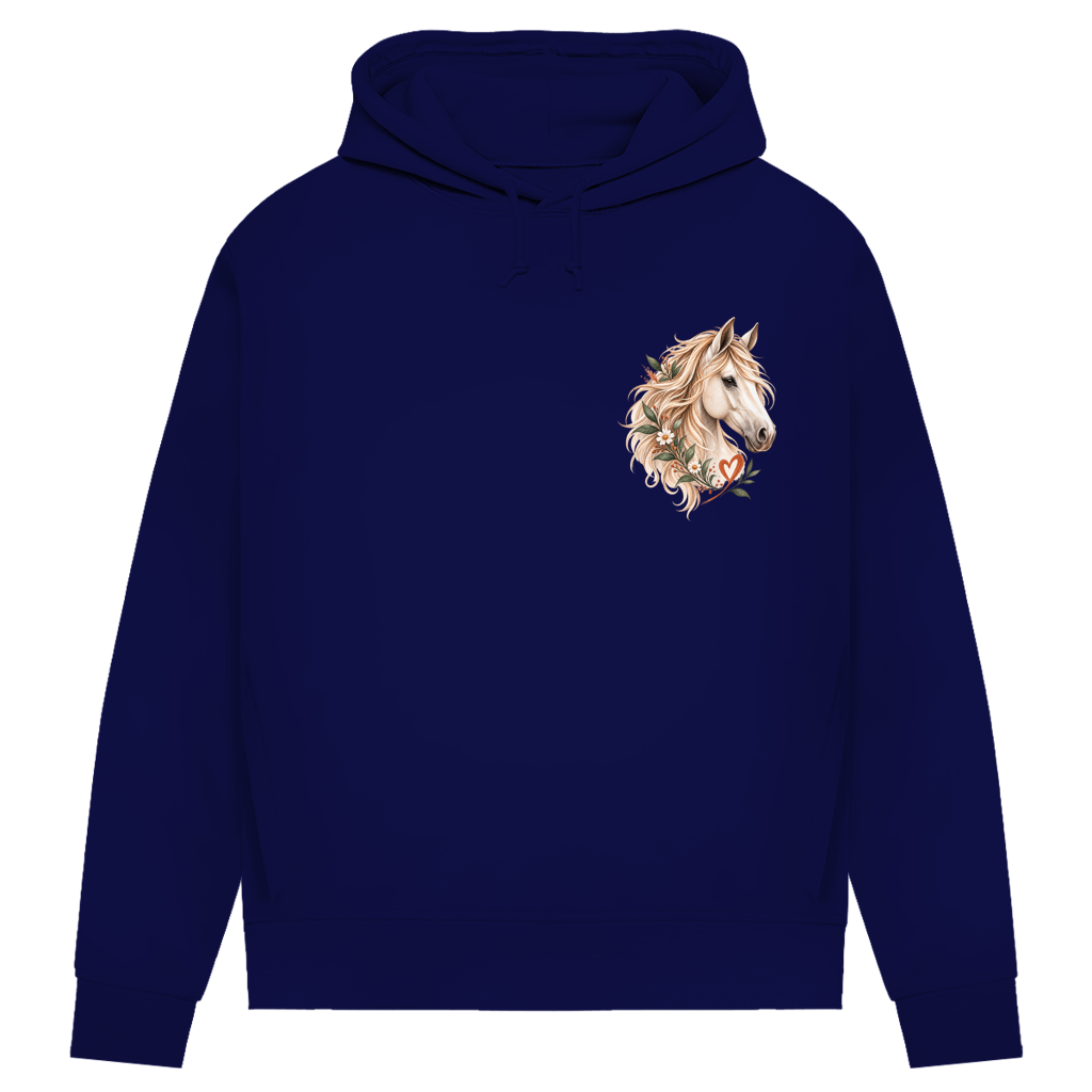 Pferdemensch aus tiefstem Herzen - Damen Premium Bio Hoodie